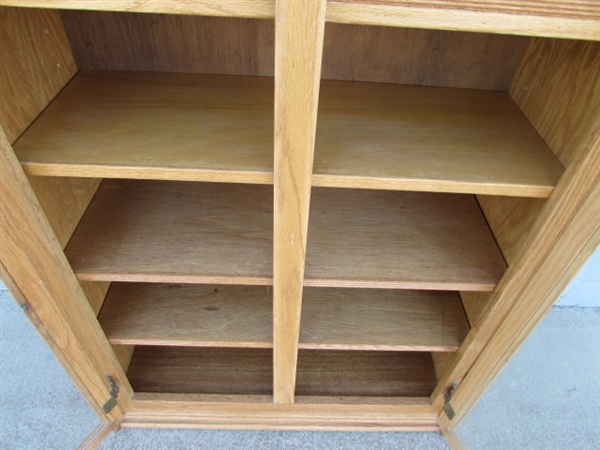Tall 2-Door 7-Shelf Cabinet