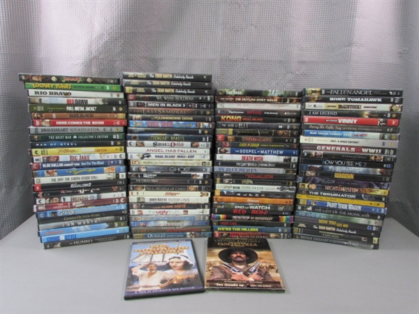 Large Collection of DVDs