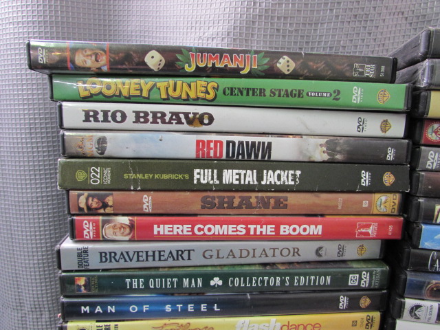 Lot Detail - Large Collection of DVDs