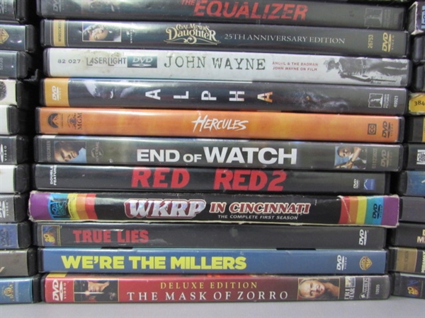 Large Collection of DVDs