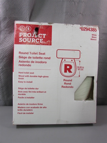 New-Project Source Round Toilet Seat