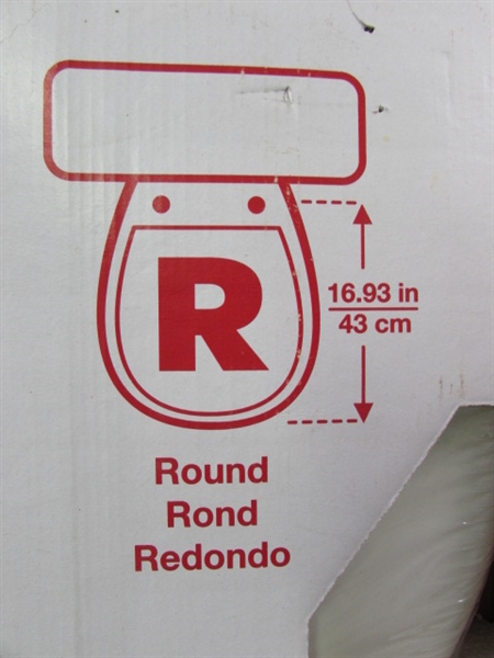 New-Project Source Round Toilet Seat