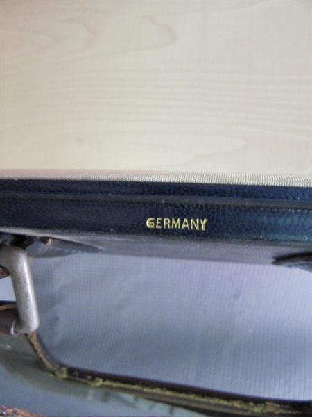 Vintage Double Sided Suitcase