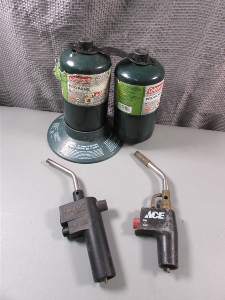 Coleman Propane Tanks and Torches