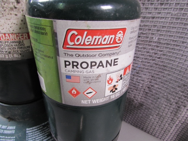 Coleman Propane Tanks and Torches