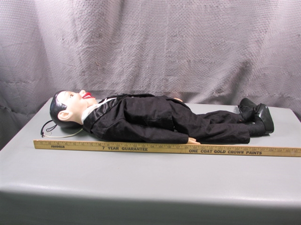 Vintage 1980's Charlie McCarthy Ventriloquist Dummy