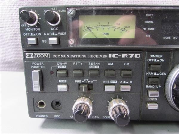 ICOM Communications Receiver IC-R70