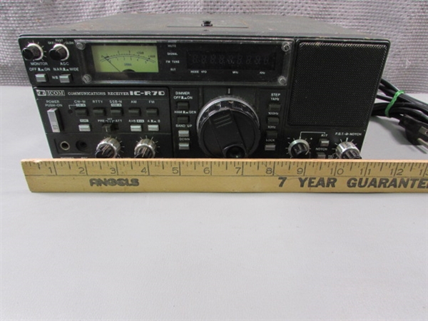 ICOM Communications Receiver IC-R70