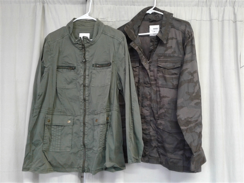  Two Womens Sonoma Lightweight Jackets