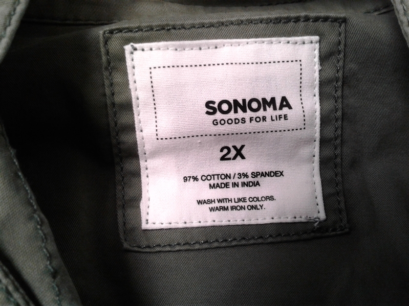  Two Womens Sonoma Lightweight Jackets