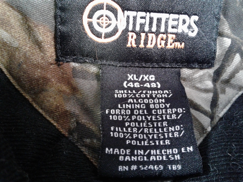 Outfitter's Ridge XL Camo Jacket