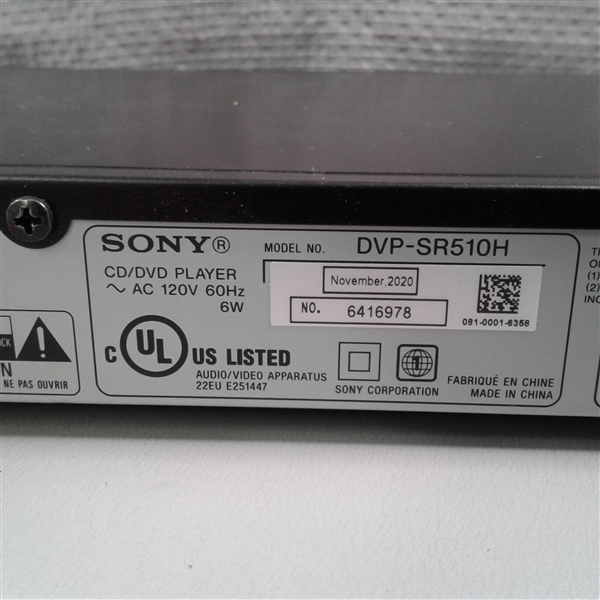 Sony HDMI CD/DVD Player 