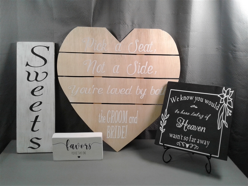 Wedding Signs