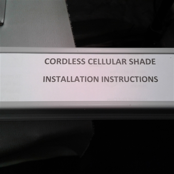 Simply Cordless Cellular Shade 2 Pack- Grey Sheen