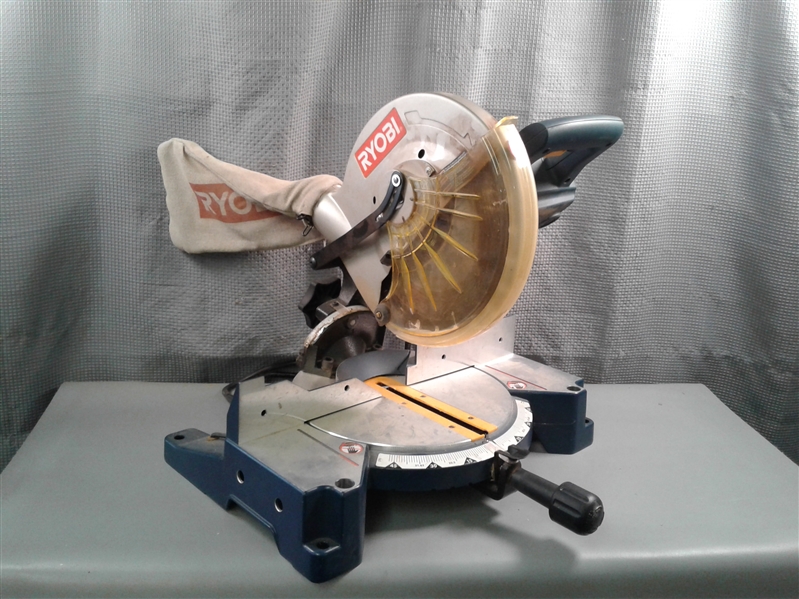 Ryobi Compound Miter Saw W/Laser