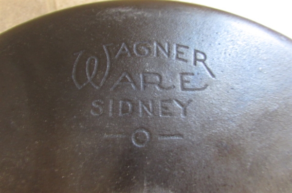 Cast Iron Wagner Ware Sidney -O- #10
