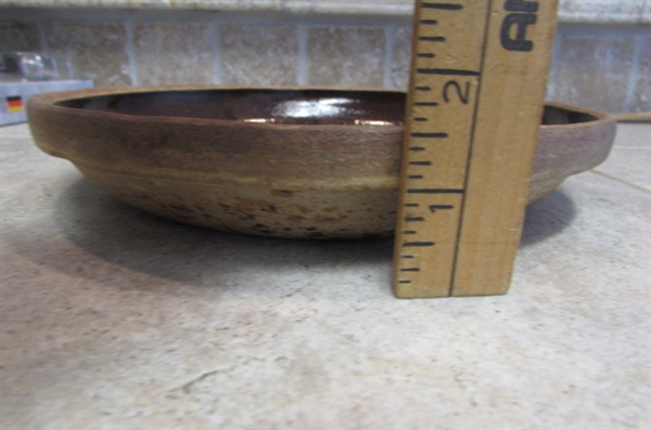 Stoneware Bowl & Serving Dishes