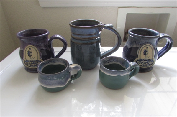 Handthrown Pottery Mugs