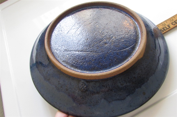 Blue Glazed Pottery