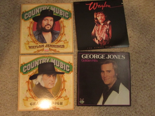 Vinyl Records- Classic Country