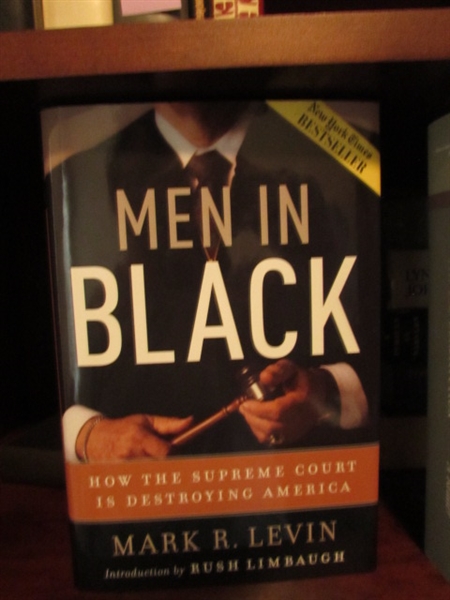 Books: U.S. Constitution, Men in Black, etc
