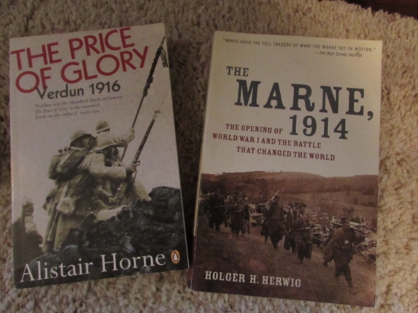 Books: The Marine, 1914, The U.S. Constitution, War, and Memoirs, etc.
