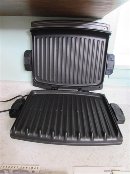 George Foreman Grilling Machine with Cookbook