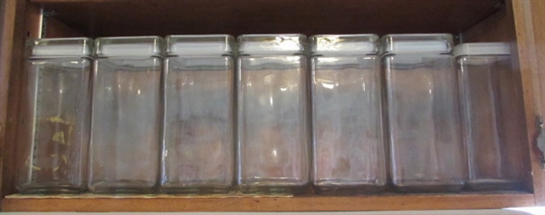 Clear Glass Canister Set