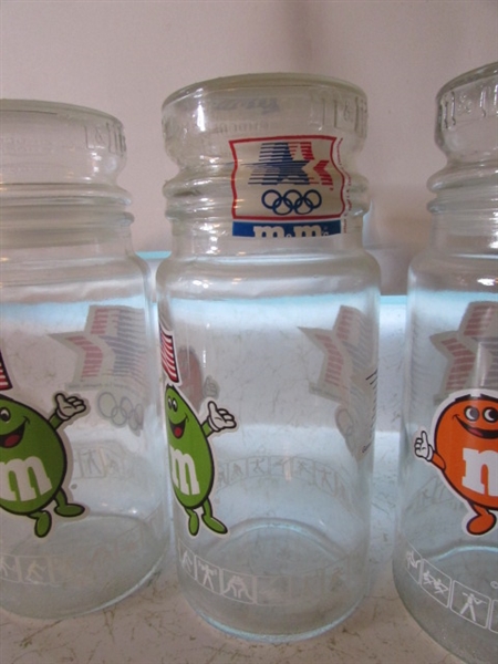 Vintage Olympic M&M Canister Set of 4