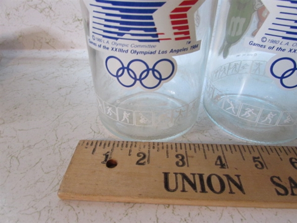 Vintage Olympic M&M Canister Set of 4