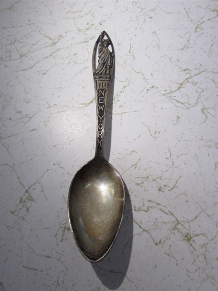 Collectible President Spoons, Silverplate, and 1 Sterling