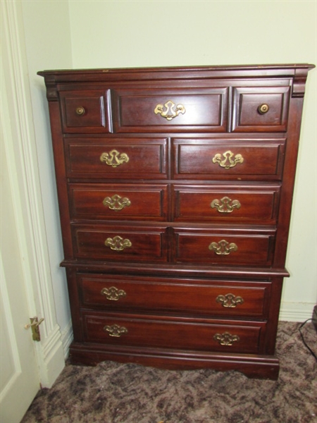 6 Drawer Vintage Highboy