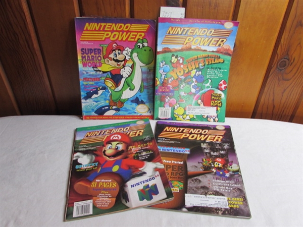 Nintendo Power Mario Cover Editions