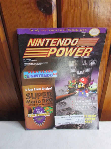 Nintendo Power Mario Cover Editions