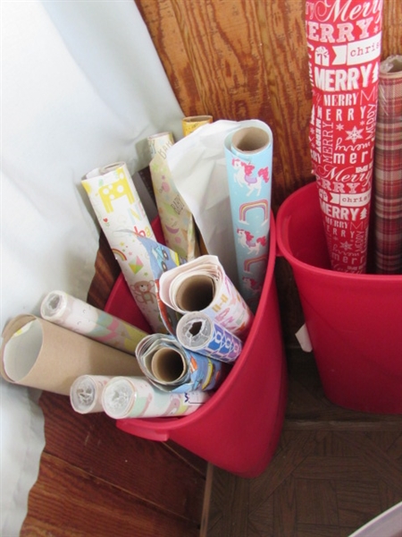 Wrapping Paper & Storage, Christmas Cards, Bags, & Stockings