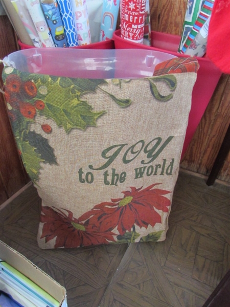 Wrapping Paper & Storage, Christmas Cards, Bags, & Stockings