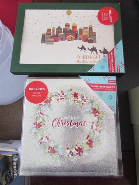 Wrapping Paper & Storage, Christmas Cards, Bags, & Stockings