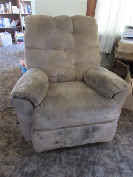 Microfiber Rocker/Recliner