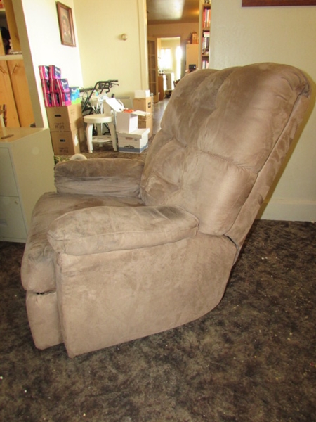 Microfiber Rocker/Recliner