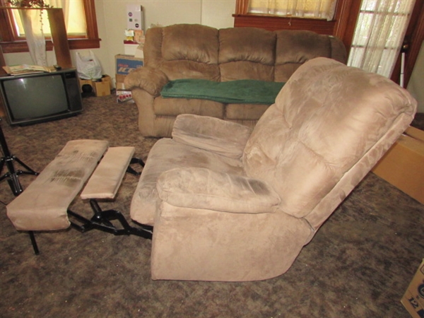 Microfiber Rocker/Recliner