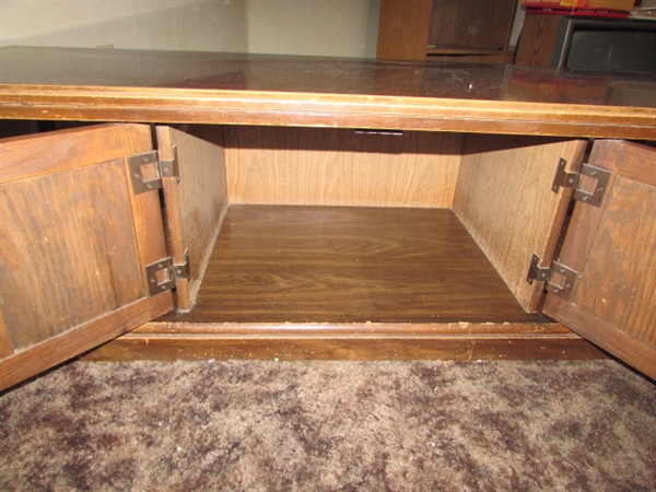 Vintage Wood Coffee Table