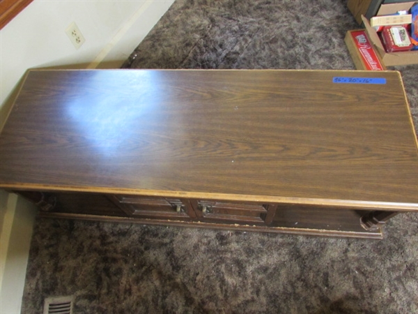 Vintage Wood Coffee Table