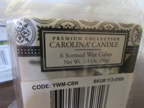 Lot of New Wax Melts- Carolina Candle.