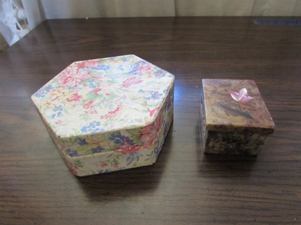 Trinket Boxes, Picture Frame, Friendship Cup, etc.