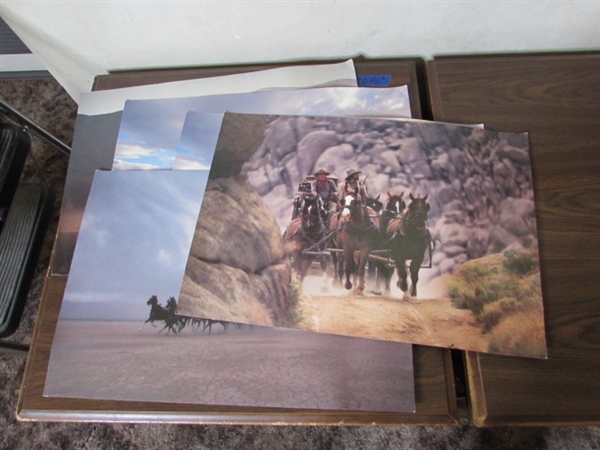Western Stagecoach Pictures-1 Framed