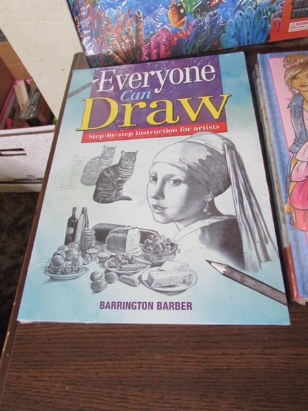 Brand New Art Set & Drawing Books