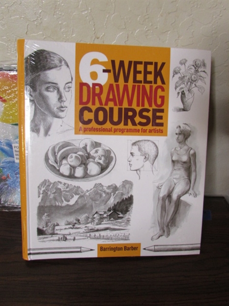 Brand New Art Set & Drawing Books