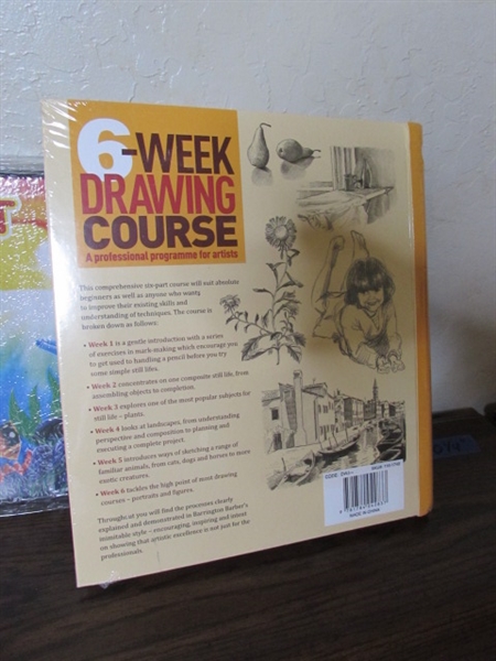 Brand New Art Set & Drawing Books