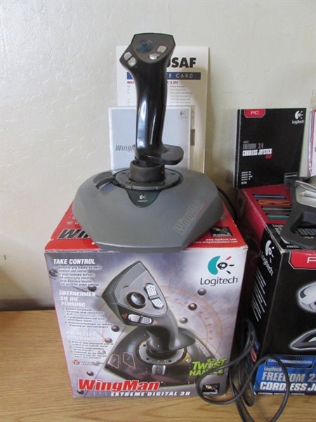 PC- 2 Joysticks and 1 Controller