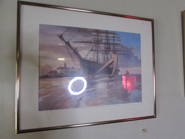 Set of 3 Ship Pictures